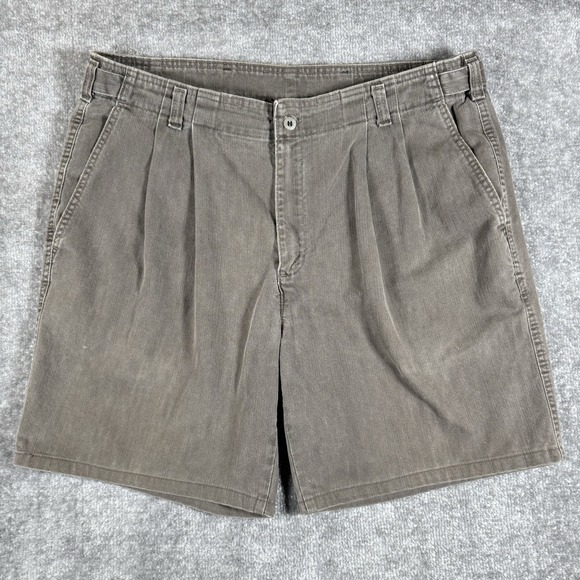 Levi's Other - Vintage Levi's Dockers Shorts Men's 36 Brown Double Pleated USA‎ Made